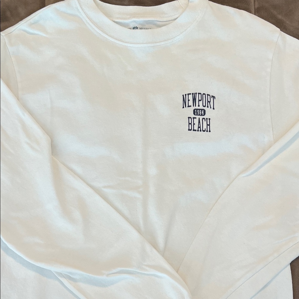 EUC Brandy Melville White Cotton Top